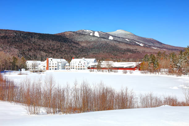 Spectacular view at Snowshoe Mountain Ski Area. West Territory. Blue Ridge Mountains. Asheville. Appalachian trails. Appalachian Mountains.
