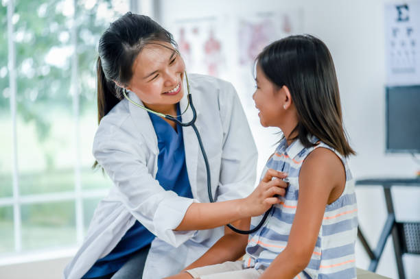 istock Little Girl at a Check-Up 2117697981