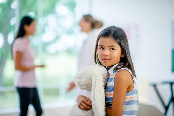 istock Little Girl at a Check-Up 2117698500