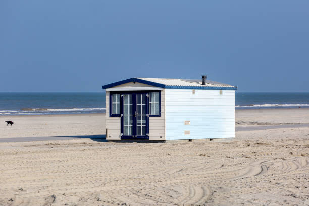 Beach hut - North sea, Netherlands