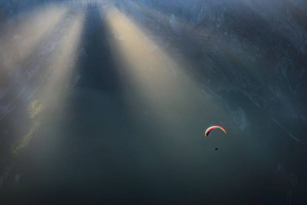istock Paragliding in the Stubai Alps 2117878040