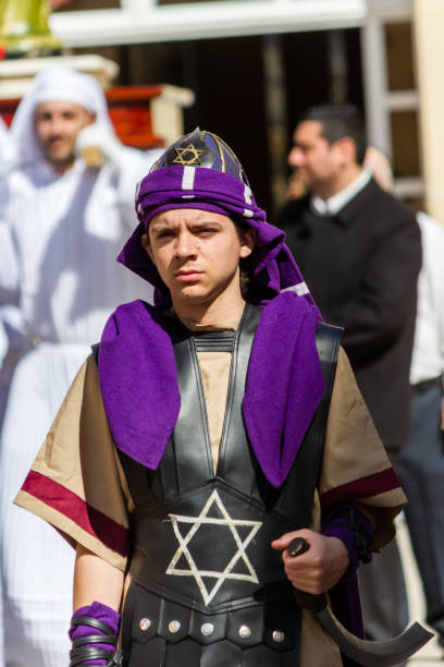 LUQA, MALTA - 17th March 2024. Good Friday procession at St Vincent De Paul residence