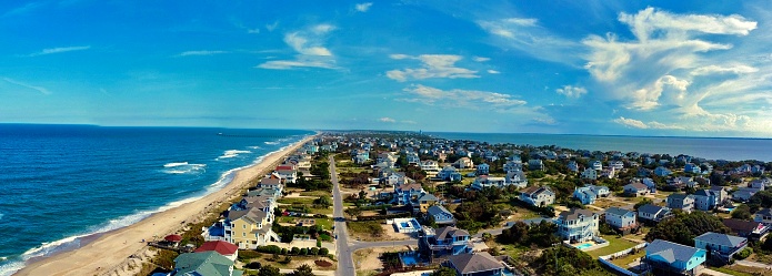 Flying my drone in the outer banks is always so beautiful, the ocean, the sand, the blue sky, all so mesmerizing