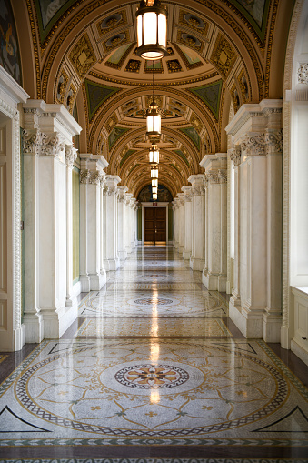 Library of Congress alleyway