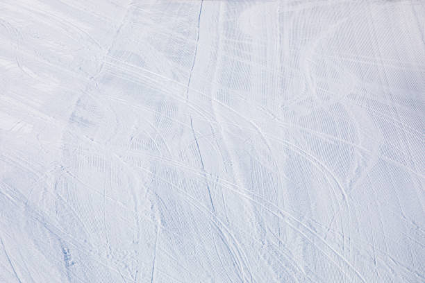 istock early morning slope for skiing and snowboarding. Leisure 2118023211