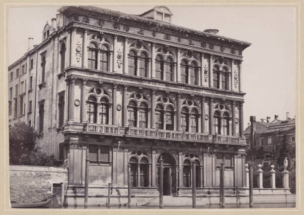 istock Historical view of Venice, Italy, original photograph, published ca. 1870 2118090441