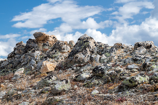 Rocks at Independence Pass, Colorado, USA