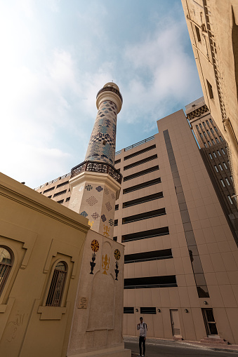Masjid Fareej Al Fadhel mosque building in Manama Bahrain