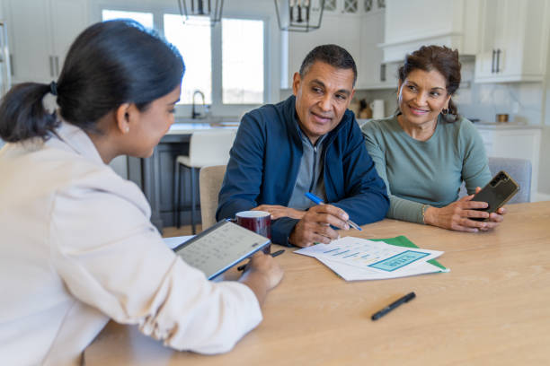 istock Reviewing Life Insurance 2118396577