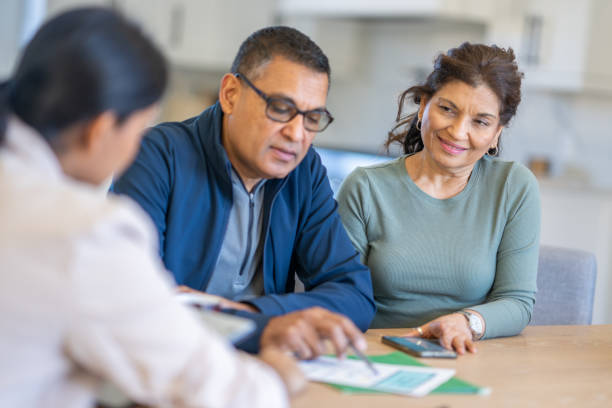 istock Reviewing Life Insurance 2118396586