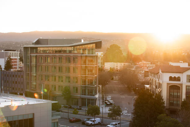 istock Downtown Redwood City California 2118488877