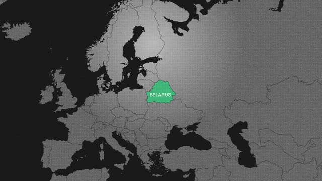 Belarus HUD Map Green Color