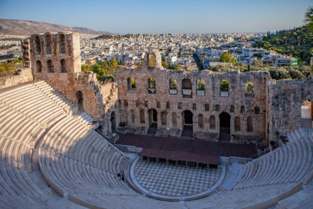 istock Ancient Greece Architecture Ruins, Athens, Attica, Greece 2118627243