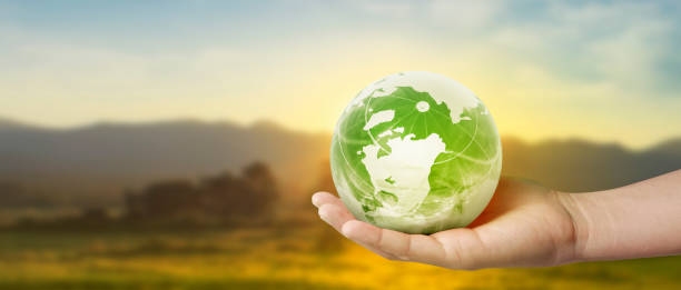 istock Globe ,earth in human hand, holding. Earth image provided by Nasa 2118647397