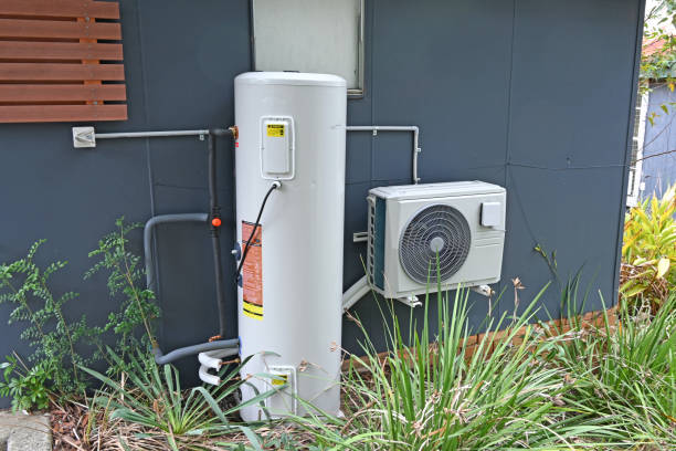 istock Heat pump hot water 2118728373