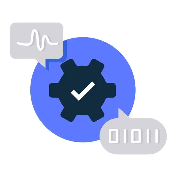 Vector illustration of Language Understanding, Semantic Analysis, Contextual Understanding, Natural Language Understanding