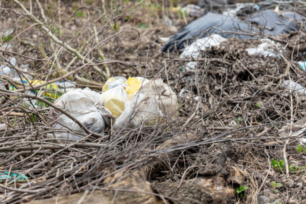 istock Rubbish lies on the ground in the park 2118924595