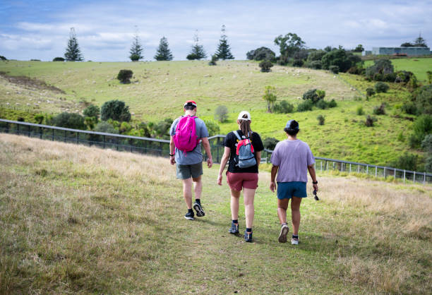 istock Hiking Shakespear Regional Park. Auckland Region. 2118969409