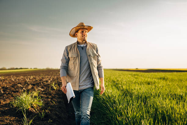 farmers outdoor on field