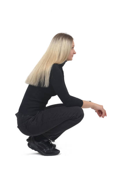 istock full protrait of a woman on white background 2118993975