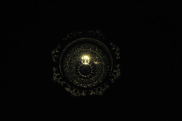 A very beautiful night lamp made in the 19th century