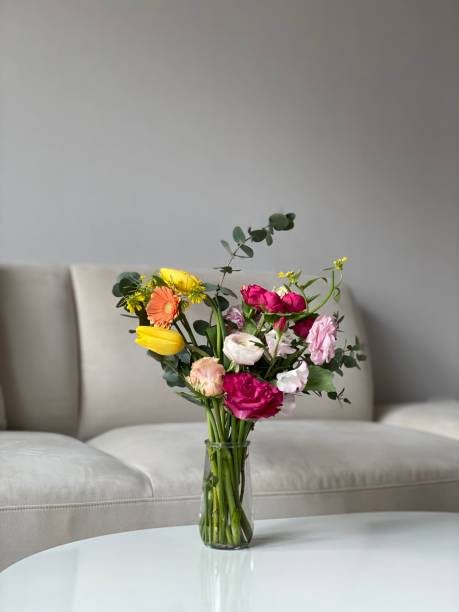 istock a bouquet of flowers in a vase 2119082199