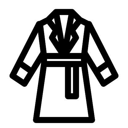 Line style icon related to clothe, fashion
