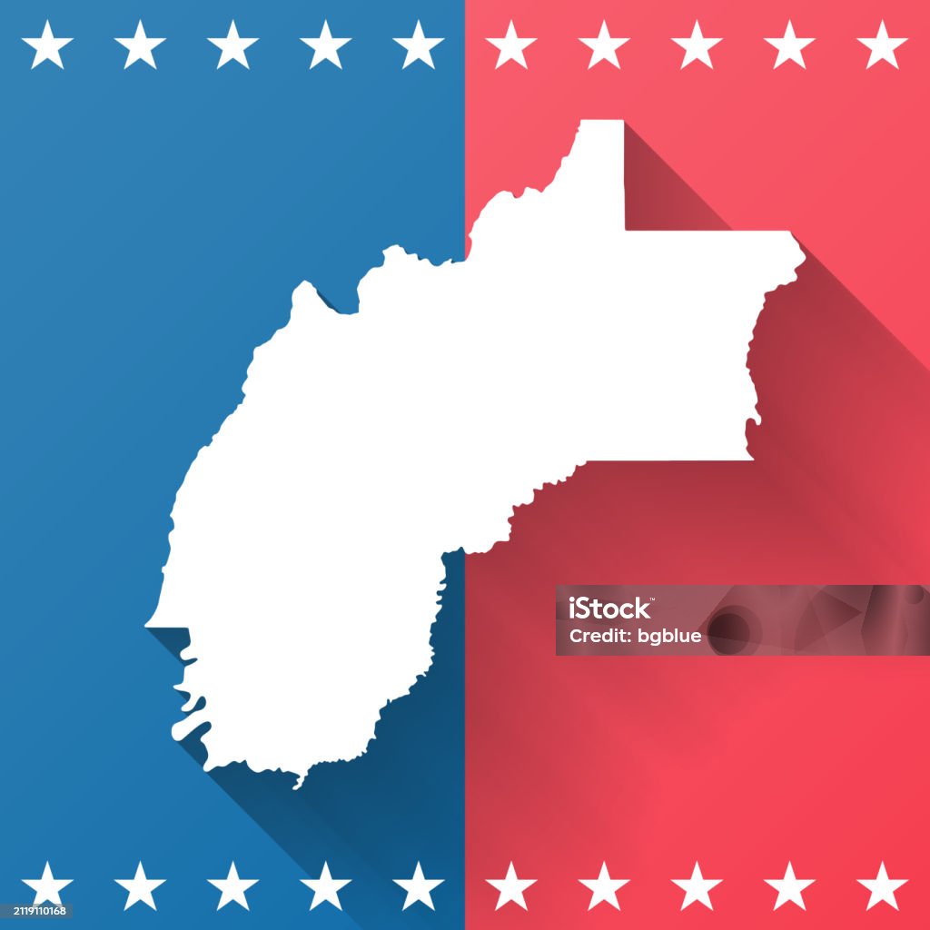 ルイジアナ州リッチランド郡青と赤の背景に地図 アイコンのベクターアート素材や画像を多数ご用意 アイコン, アメリカ共和党, アメリカ