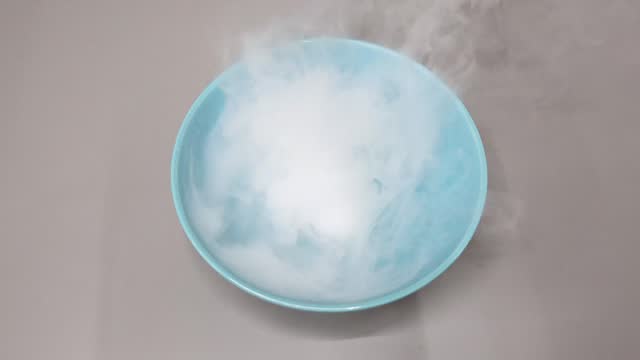Dry Ice Sublimation in Water
