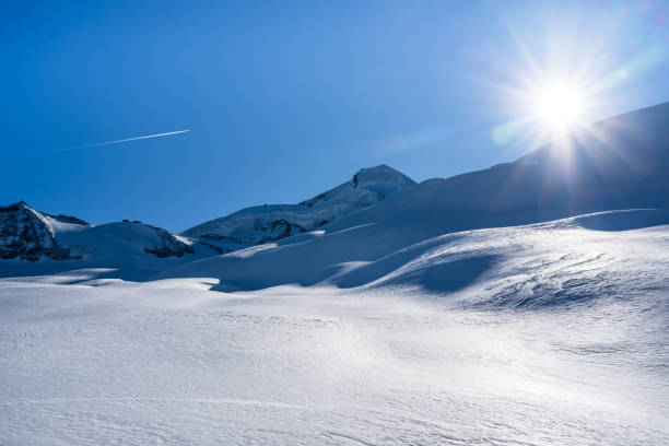 istock Winter snow covered mountain, Saas-Fee, Switzerland 2119124194