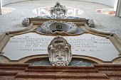 Interior of the cathedral of Santa Maria Assunta in Spoleto