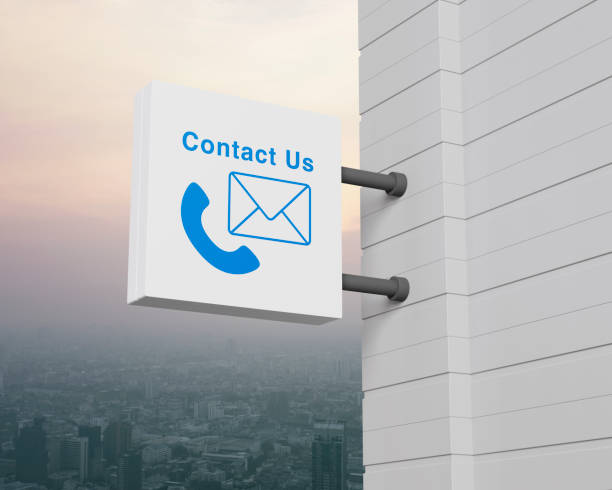 istock Business contact us and customer service concept, 3D rendering 2119151180