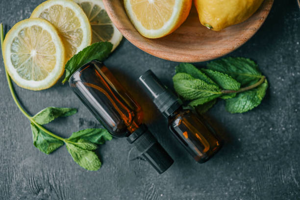 istock Natural cosmetic product with lemon and mint 2119162820