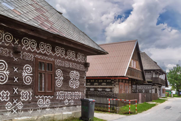 First folk architecture reserve in the world in Cicmany, Slovakia
