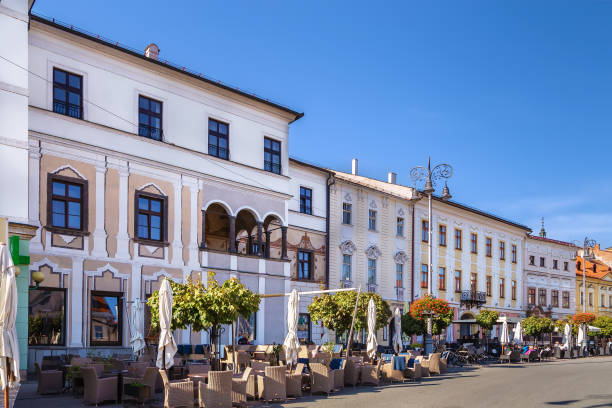 Slovak National Uprising Square or SNP Square is main square in Banska Bystrica, Slovakia