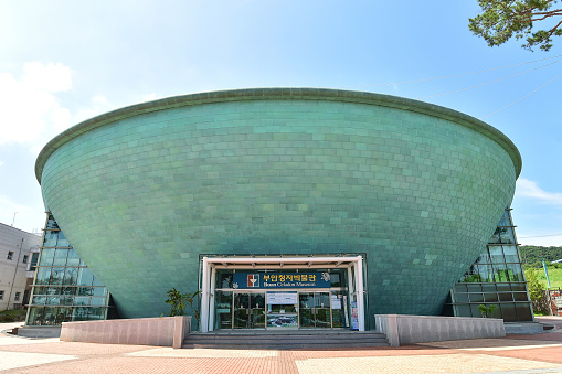 Buan Celadon Museum in Buan-gun, Jeollabuk-do, South Korea. Filmed August 22.2022