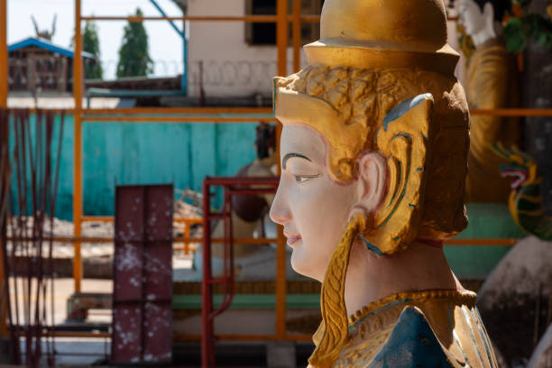istock Buddha Statue at Botataung Pagoda, Yangon, Myanmar (Burma) 2119323807