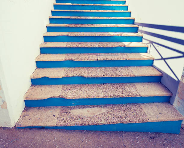 Escaleras jardines Barrio Viejo Girona