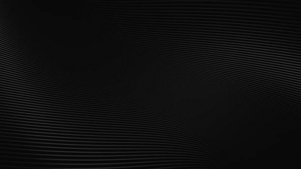 ilustrações de stock, clip art, desenhos animados e ícones de abstract black pattern line curve background design. vector illustration - luxo