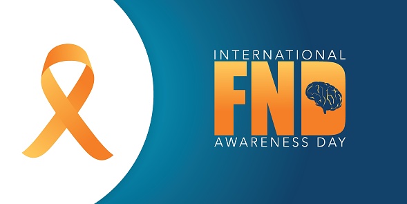 Fnd Svg Fnd Awareness Day Vector Illustration Brain And Ribbon Banner Use To ...