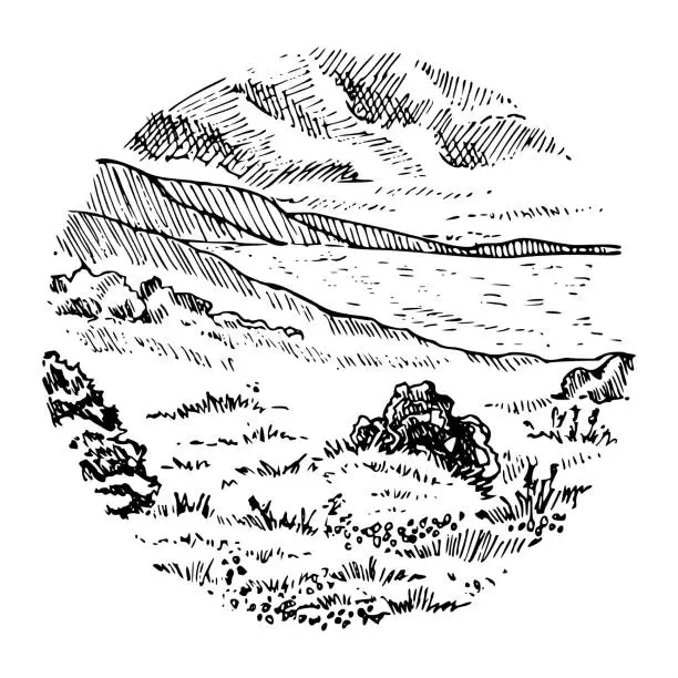 Vector illustration of Landscape