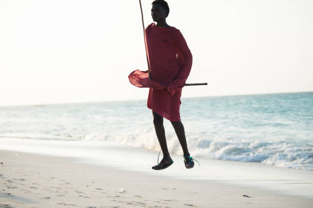 local people of Zanzibar at the beach