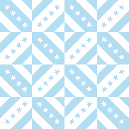 pattern of chicago flag. star background. vector illustration