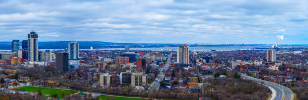 istock Hamilton Ontario city skyline in Canada 2119817232