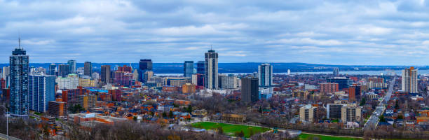 istock Hamilton Ontario city skyline in Canada 2119817743