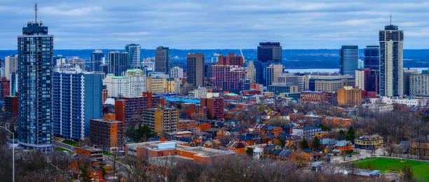 istock Hamilton Ontario city skyline in Canada 2119817744