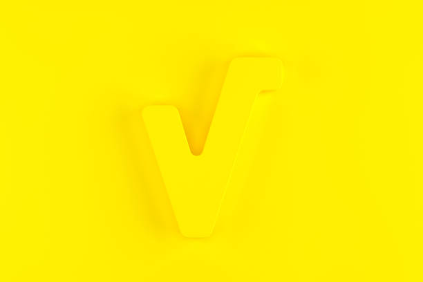 Yellow Check Mark On Yellow Background. Icon Background design.
