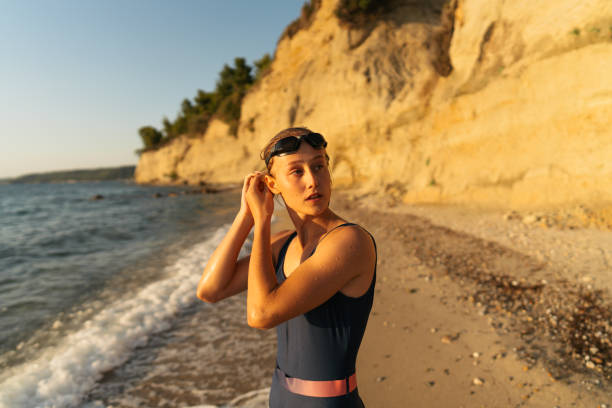istock Portrait of a determined athlete before swimming 2119854958