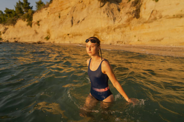 istock Portrait of a determined athlete before swimming 2119863563