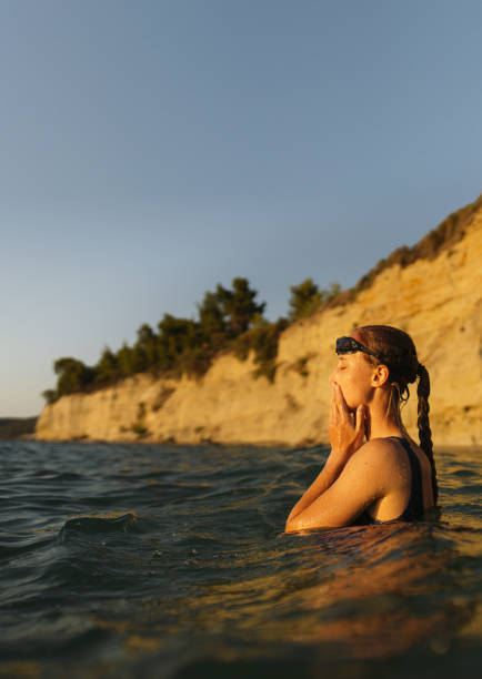 istock Portrait of a determined athlete before swimming 2119866230